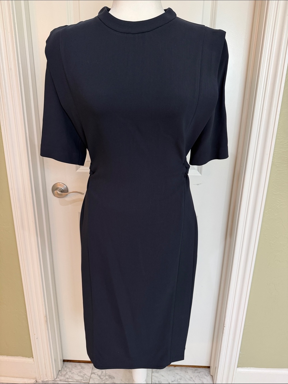 Stella McCartney Designer Elegant Navy Business Dress professional